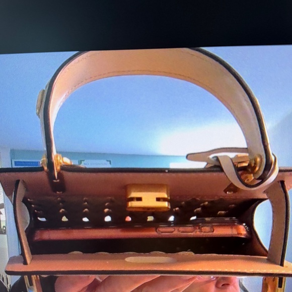 Tory Burch Lee Radziwill Woven Raffia Crossbody Leather Bag - Picture 14 of 14